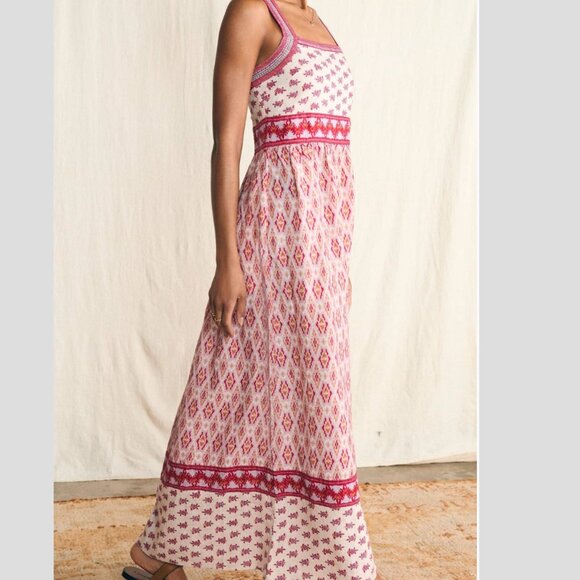 Faherty Gracie Maxi Dress - Picture 2 of 5